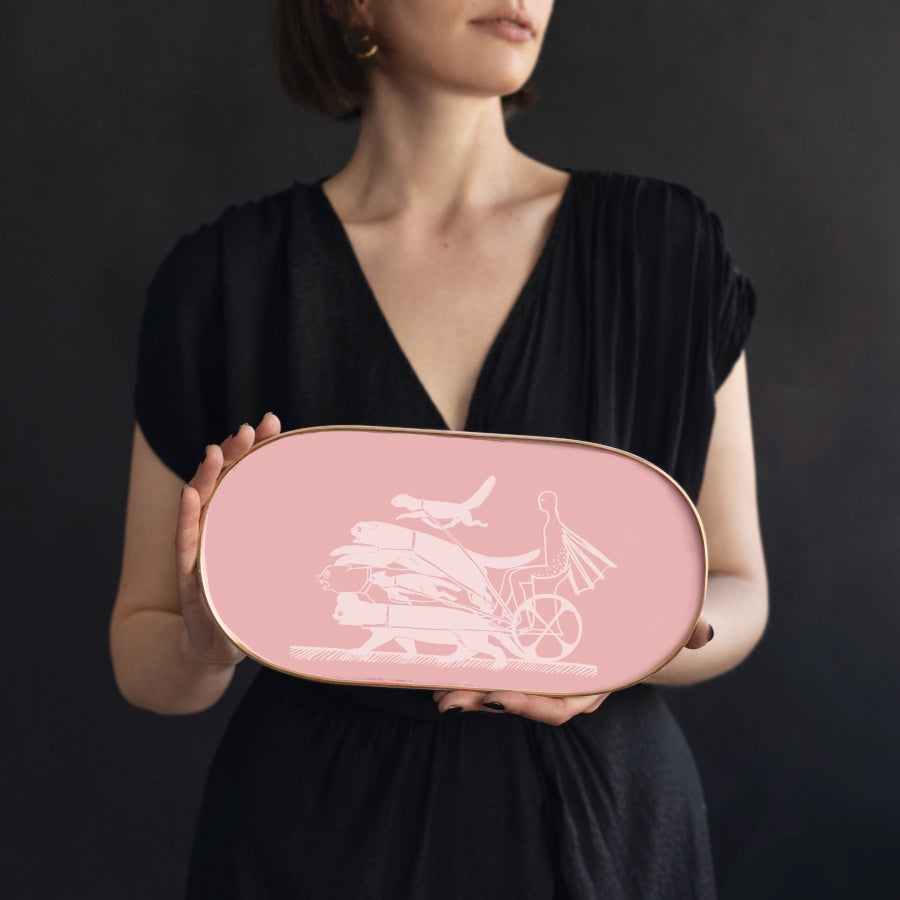 The Whore on Dinosaurs Plate