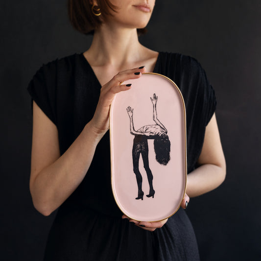 The Whore on Dinosaurs Plate